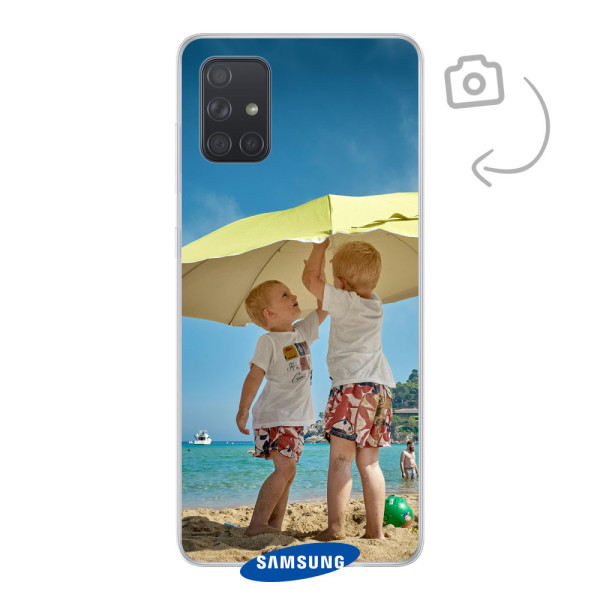 Achterkant bedrukt soft case telefoonhoesje voor Samsung Galaxy A71 5G