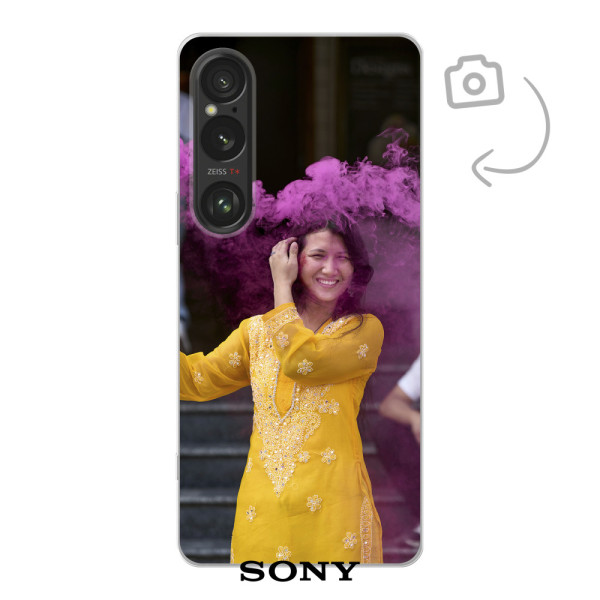 Achterkant bedrukt soft case telefoonhoesje voor Sony Xperia 1 VI