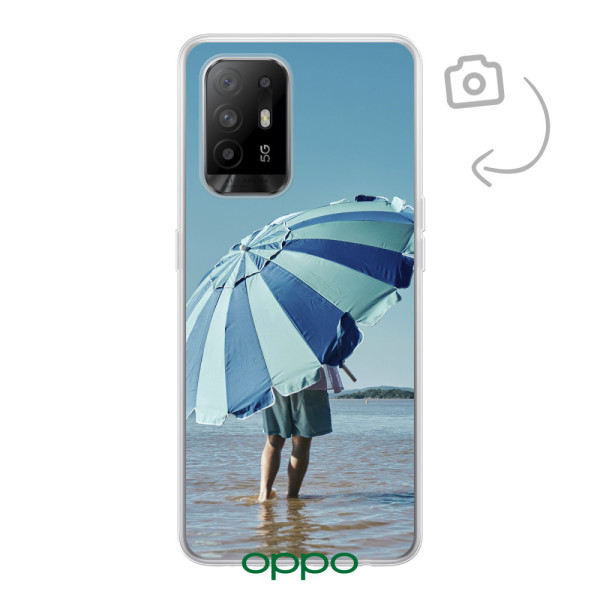 Achterkant bedrukt soft case telefoonhoesje voor Oppo A94 5G/A95 5G