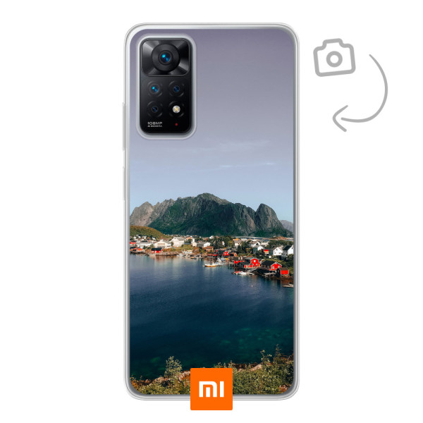 Achterkant bedrukt soft case telefoonhoesje voor Xiaomi Redi Note 11 Pro 5G/Redmi Note 11 Pro