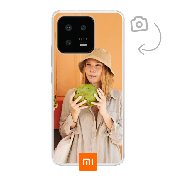 Achterkant bedrukt soft case telefoonhoesje voor Xiaomi 13