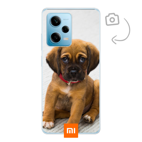 Achterkant bedrukt soft case telefoonhoesje voor Xiaomi Redmi Note 12 Pro 5G