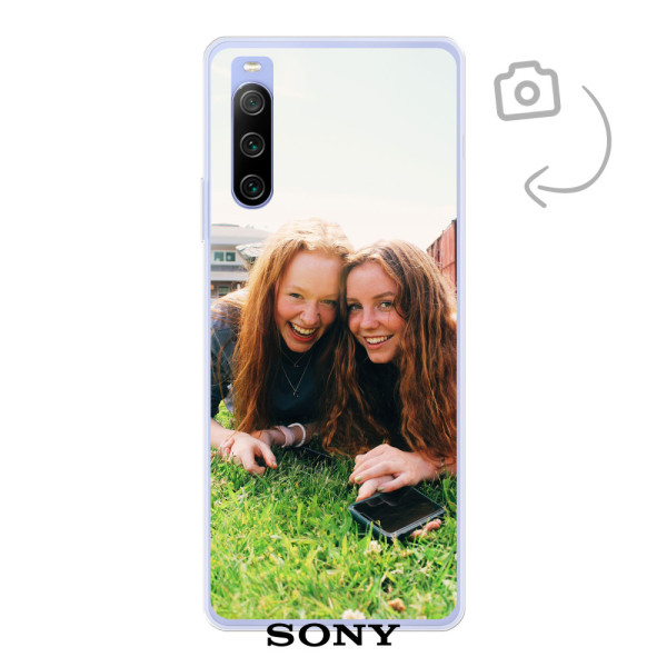 Achterkant bedrukt soft case telefoonhoesje voor Sony Xperia 10 IV