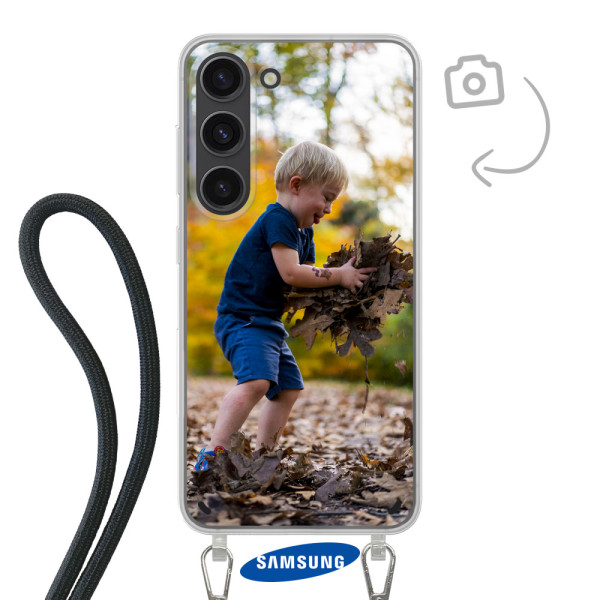 Telefoonhoesje met koord voor Samsung Galaxy S23