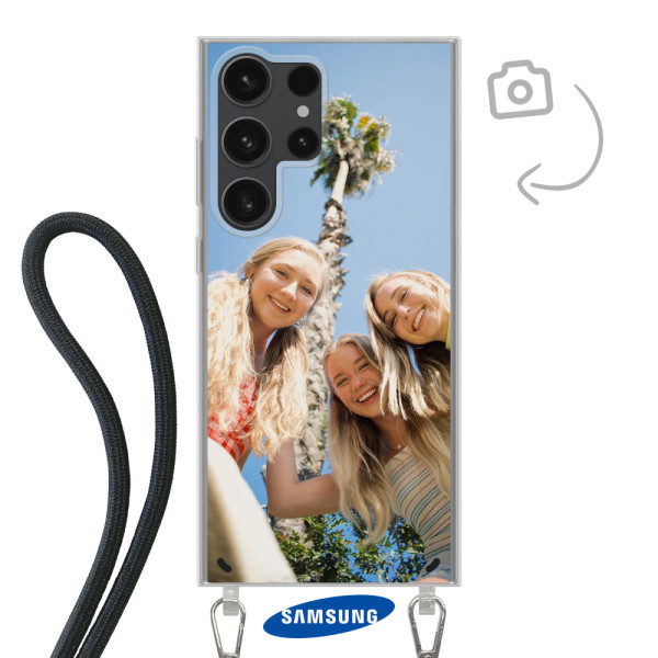 Telefoonhoesje met koord voor Samsung Galaxy S23 Ultra