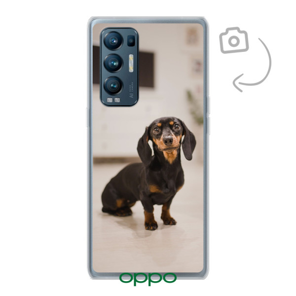 Achterkant bedrukt soft case telefoonhoesje voor Oppo Find X3 Neo/Reno5 Pro+ 5G