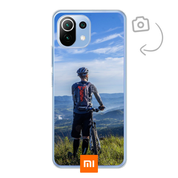 Achterkant bedrukt soft case telefoonhoesje voor Xiaomi 11 Lite 5G NE/Mi 11 Lite