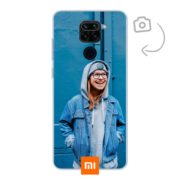 Achterkant bedrukt soft case telefoonhoesje voor Xiaomi Redmi Note 9