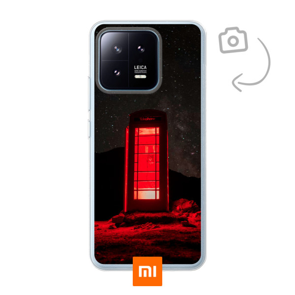 Achterkant bedrukt soft case telefoonhoesje voor Xiaomi 13 Pro