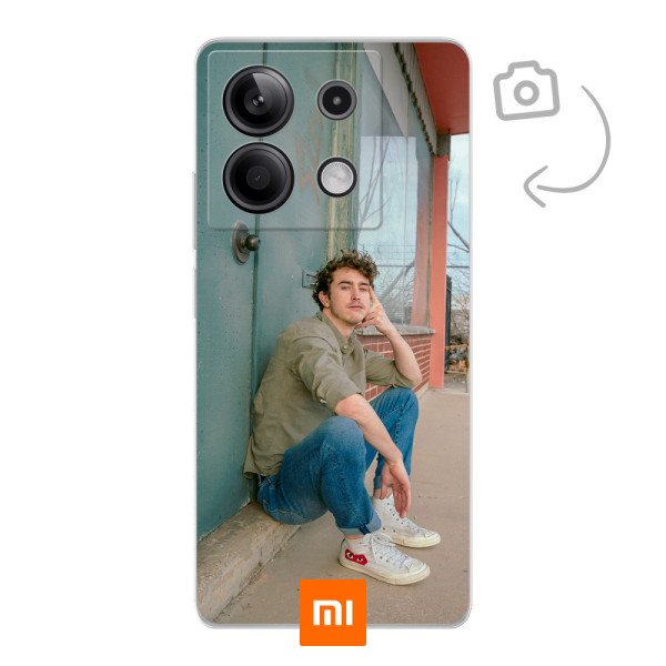 Achterkant bedrukt soft case telefoonhoesje voor Xiaomi Redmi Note 13 5G