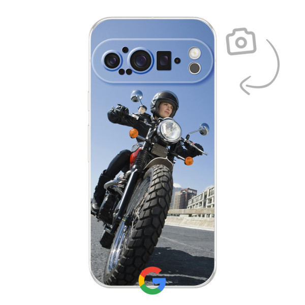 Achterkant bedrukt soft case telefoonhoesje voor Google Pixel 9 Pro