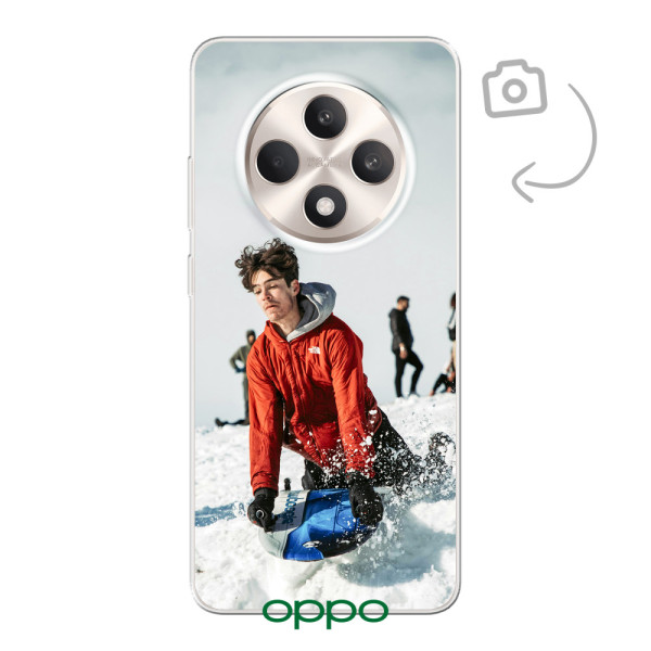 Achterkant bedrukt soft case telefoonhoesje voor Oppo Reno12 F